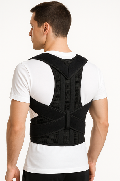 Back Posture Corrector – Adjustable Support Belt